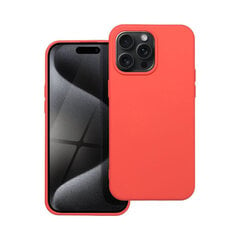 Силиконовый чехол Forcell для iPhone 15 Pro Max (6,7”) — Персиковый цена и информация | Чехлы для телефонов | pigu.lt