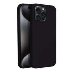 Силиконовый чехол Forcell для iPhone 15 Pro (6,1”) — Черный цена и информация | Чехлы для телефонов | pigu.lt