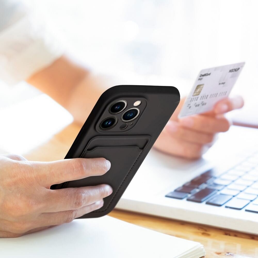 Beep Forcell Card iPhone 15 (6,1") kaina ir informacija | Telefono dėklai | pigu.lt