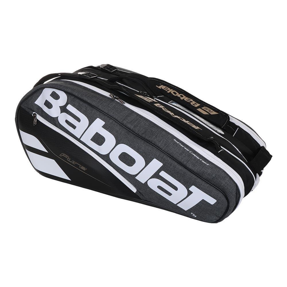 Teniso krepšys Babolat Pure, pilkas kaina ir informacija | Lauko teniso prekės | pigu.lt