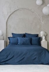 Комплект сатинового постельного белья Water Blue, 180x220, из 5 частей цена и информация | Постельное белье | pigu.lt