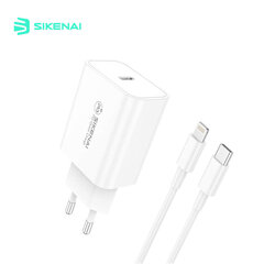 Кабель Lightning USB-C для быстрой зарядки длиной 2 м, 27 Вт для Apple iPhone CX-2 цена и информация | Зарядные устройства для телефонов | pigu.lt