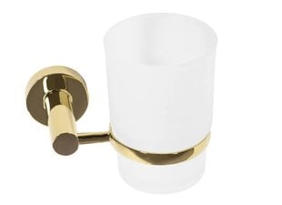 Auksinis pakabinamas vonios puodelis 322211A kaina ir informacija | Vonios kambario aksesuarai | pigu.lt