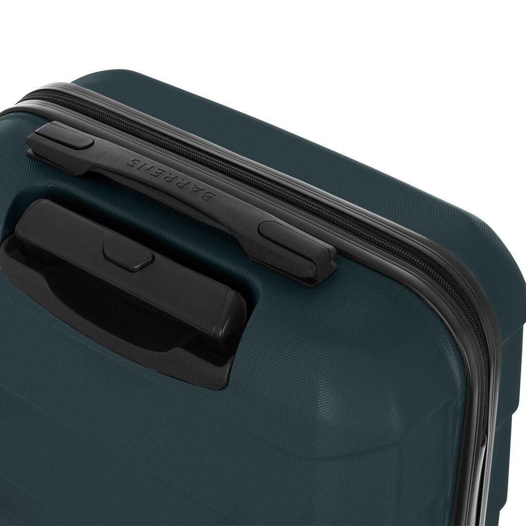 Mažas lagaminas Barrens, S, 34 L, žalias цена и информация | Lagaminai, kelioniniai krepšiai | pigu.lt