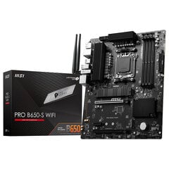 MSI Pro B650-S WiFi kaina ir informacija | Pagrindinės plokštės | pigu.lt