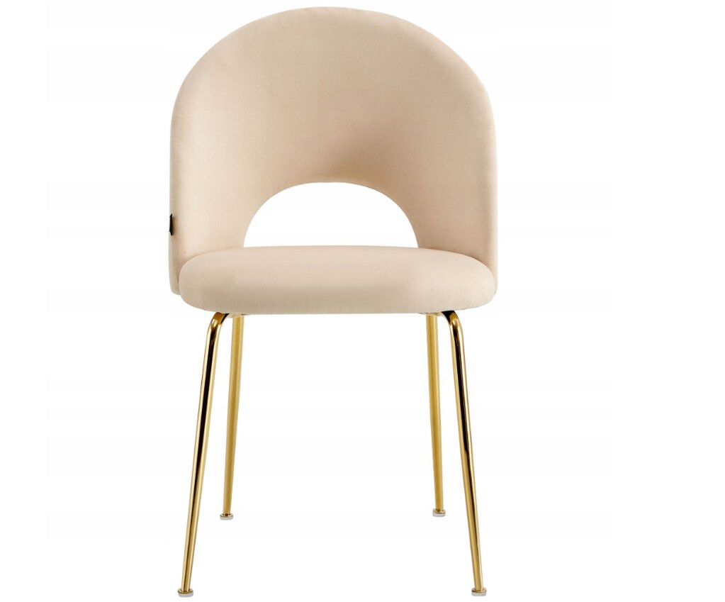 2 kėdžių komplektas, Viking, Megan, smėlio spalvos kaina ir informacija | Virtuvės ir valgomojo kėdės | pigu.lt