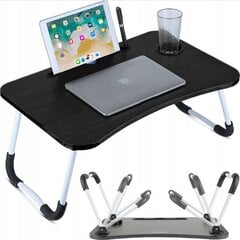 Складной компьютерный стол для ноутбука и планшетного компьютера цена и информация | Компьютерные, письменные столы | pigu.lt
