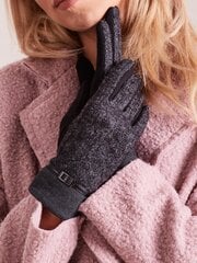 Женские перчатки Knitas, светло-серый 4778000100339 цена и информация | Женские перчатки | pigu.lt