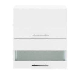 Pakabinama spintelė Liveo Tiffany T9/G60W, 60 cm, balta цена и информация | Кухонные шкафчики | pigu.lt