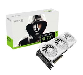 KFA2 GeForce RTX 4070 EX Gamer White (47NOM7MD7KWK) kaina ir informacija | Vaizdo plokštės (GPU) | pigu.lt