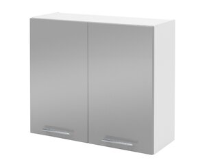 Pakabinama spintelė Liveo Tiffany T11/G80, 80 cm, pilka цена и информация | Кухонные шкафчики | pigu.lt
