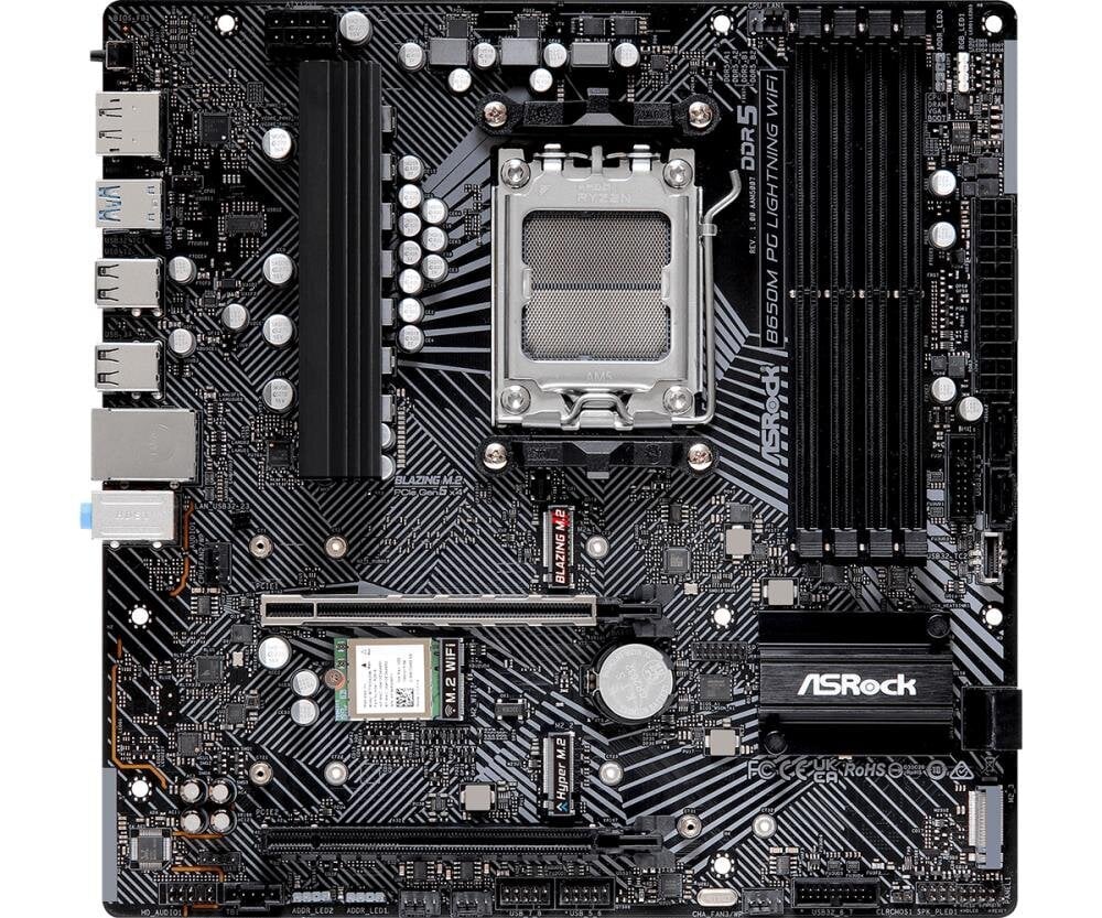 ASRock B650M PG Lightning WiFi kaina ir informacija | Pagrindinės plokštės | pigu.lt