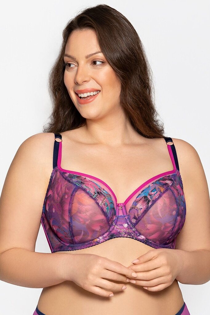 Liemenėlė moterims Gorsenia Lingerie, rožinė, 100C kaina