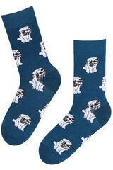 Kojinės vyrams Doggy, mėlynos kaina ir informacija | Vyriškos kojinės | pigu.lt