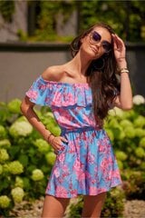 Kombinezonas moterims Roco Fashion LKK182599.2680, mėlynas/rožinis kaina ir informacija | Moteriški kombinezonai | pigu.lt