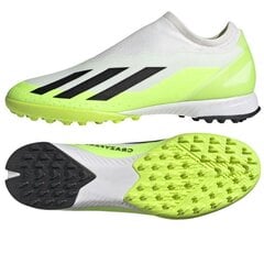 Sportiniai batai vyrams Adidas X Crazyfast 3 LL TF M ID9346 SW9898018095, balti kaina ir informacija | Kedai vyrams | pigu.lt