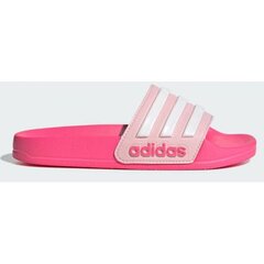 Adidas šlepetės mergaitėms Adilette shower   SW990167.2677, rožinės цена и информация | Детская обувь для плавания | pigu.lt