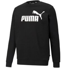 Džemperis vyrams Puma ESS Big Logo Crew FL, juodas цена и информация | Мужские толстовки | pigu.lt