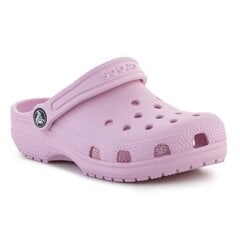 Šlepetės vaikams Crocs Classic Clog SW9904868411, rožinės kaina ir informacija | Šlepetės, kambario avalynė vaikams | pigu.lt