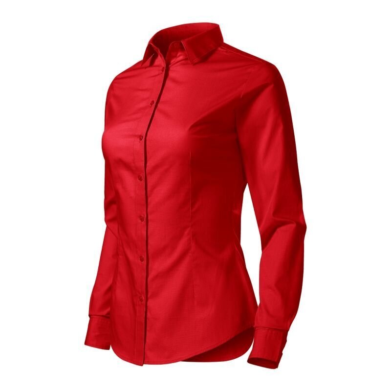 Marškiniai moterims Malfini, raudoni kaina ir informacija | Palaidinės, marškiniai moterims | pigu.lt