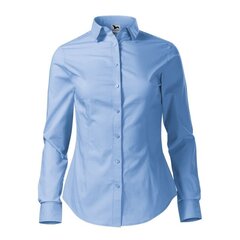 Marškiniai moterims Malfini, mėlyni kaina ir informacija | Palaidinės, marškiniai moterims | pigu.lt