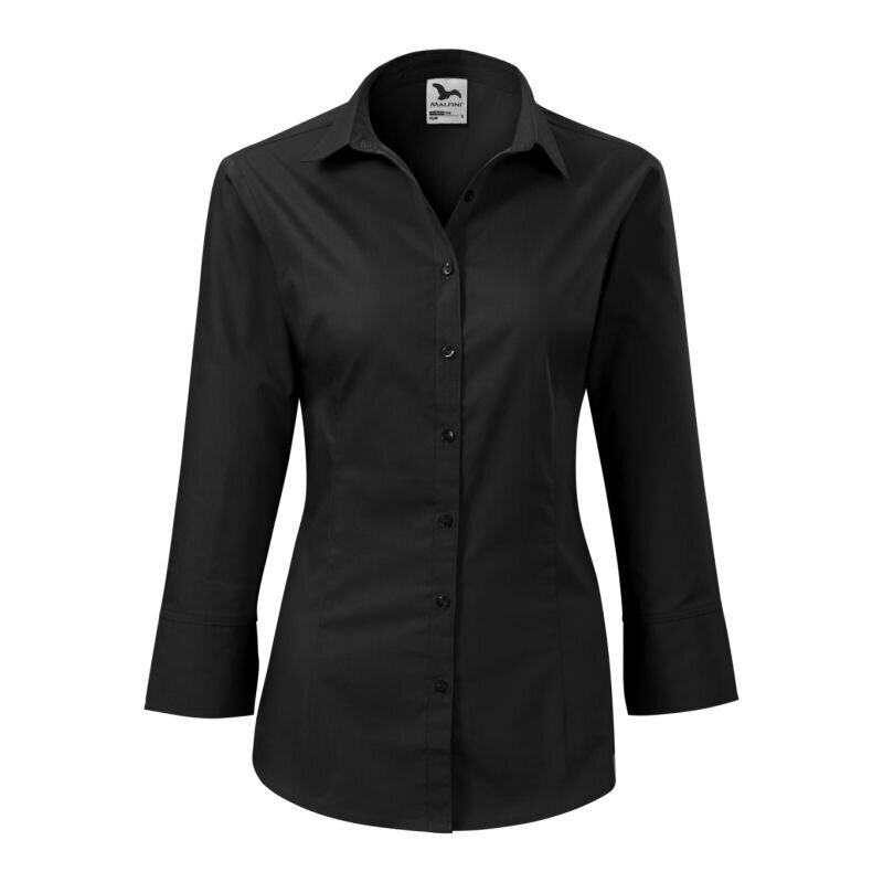 Marškiniai moterims Malfini, juodi kaina ir informacija | Palaidinės, marškiniai moterims | pigu.lt