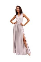Suknelė moterims Roco Fashion LKK1837742680, smėlio spalvos цена и информация | Платья | pigu.lt