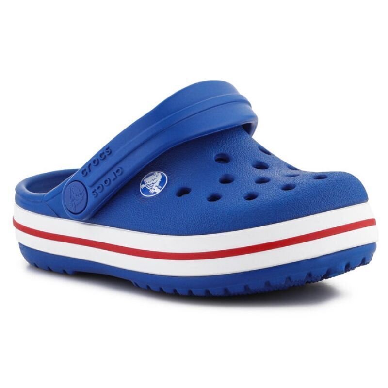 Šlepetės vaikams Crocs Toddler Crocband Clogs SW9912118432, mėlynos цена и информация | Šlepetės, kambario avalynė vaikams | pigu.lt