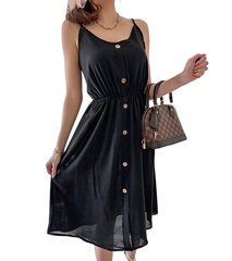 Suknelė moterims Gemre GRM21414.5930, juoda цена и информация | Платья | pigu.lt