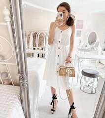 Suknelė moterims Plaisance GRM21415.5930, balta kaina ir informacija | Suknelės | pigu.lt