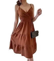 Suknelė moterims Gemre GRM21417.5930, ruda kaina ir informacija | Suknelės | pigu.lt