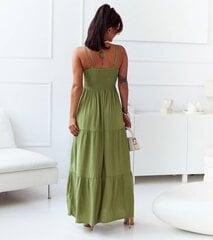 Suknelė moterims Gemre GRM22856.5930, žalia цена и информация | Платья | pigu.lt