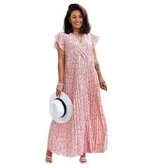 Suknelė moterims Viskoze RM22903.4775, rožinė kaina ir informacija | Suknelės | pigu.lt