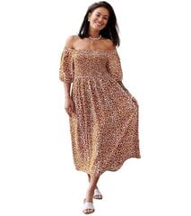 Suknelė moterims Gemre GRM23742.5930, oranžinė kaina ir informacija | Suknelės | pigu.lt