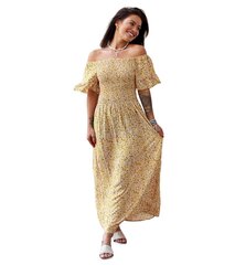 Suknelė moterims Lioba GRM23749.5930, geltona kaina ir informacija | Suknelės | pigu.lt