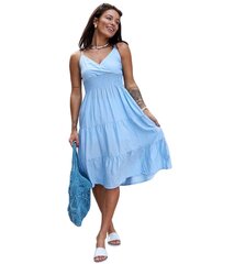 Suknelė moterims Gemre Udinese GRM23773.5930, mėlyna цена и информация | Платья | pigu.lt