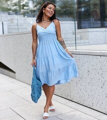 Suknelė moterims Gemre Udinese GRM23773.5930, mėlyna kaina ir informacija | Suknelės | pigu.lt