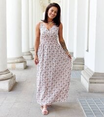 Suknelė moterims Gemre GRM237915930, balta kaina ir informacija | Suknelės | pigu.lt