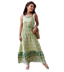 Suknelė moterims Gemre GRM23818.5930, žalia цена и информация | Платья | pigu.lt