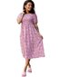 Suknelė moterims Gemre GRM23826.5930, rožinė цена и информация | Suknelės | pigu.lt