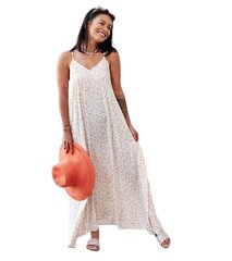 Suknelė moterims Gemre GRM23964.4775, smėlio spalvos цена и информация | Платья | pigu.lt