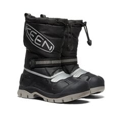 Детские сапоги Keen Snow Troll 1026753*01 195208058745, черные/серебряные цена и информация | Детская зимняя обувь | pigu.lt