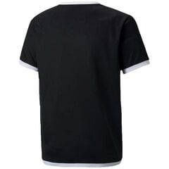 Marškinėliai vaikams Puma, juodi цена и информация | Рубашки для девочек | pigu.lt