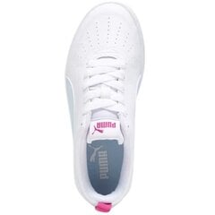 Puma sportiniai batai mergaitėms Rickie SW989505.2678, balti kaina ir informacija | Sportiniai batai vaikams | pigu.lt