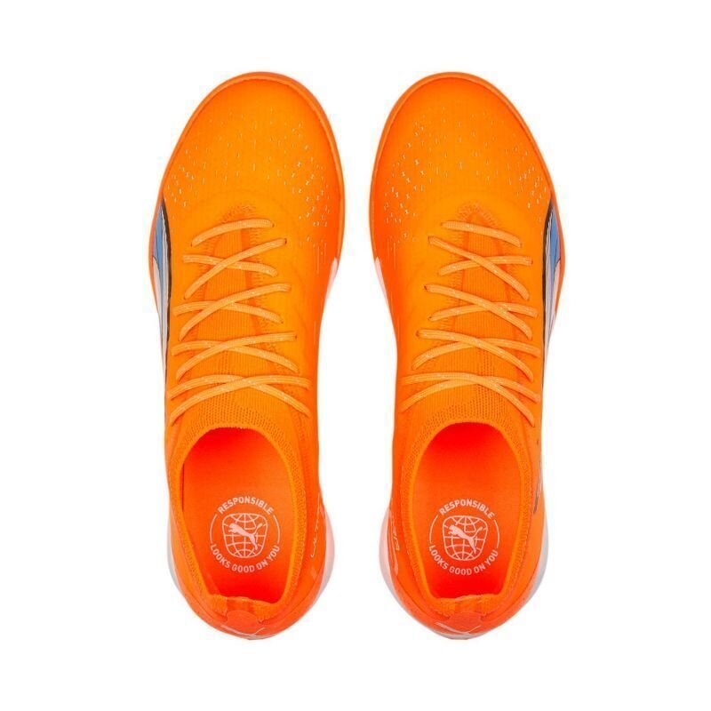 Puma futbolo bateliai vyrams Ultra Eltimate Cage TT M SW992036.9512, oranžiniai kaina ir informacija | Futbolo bateliai | pigu.lt