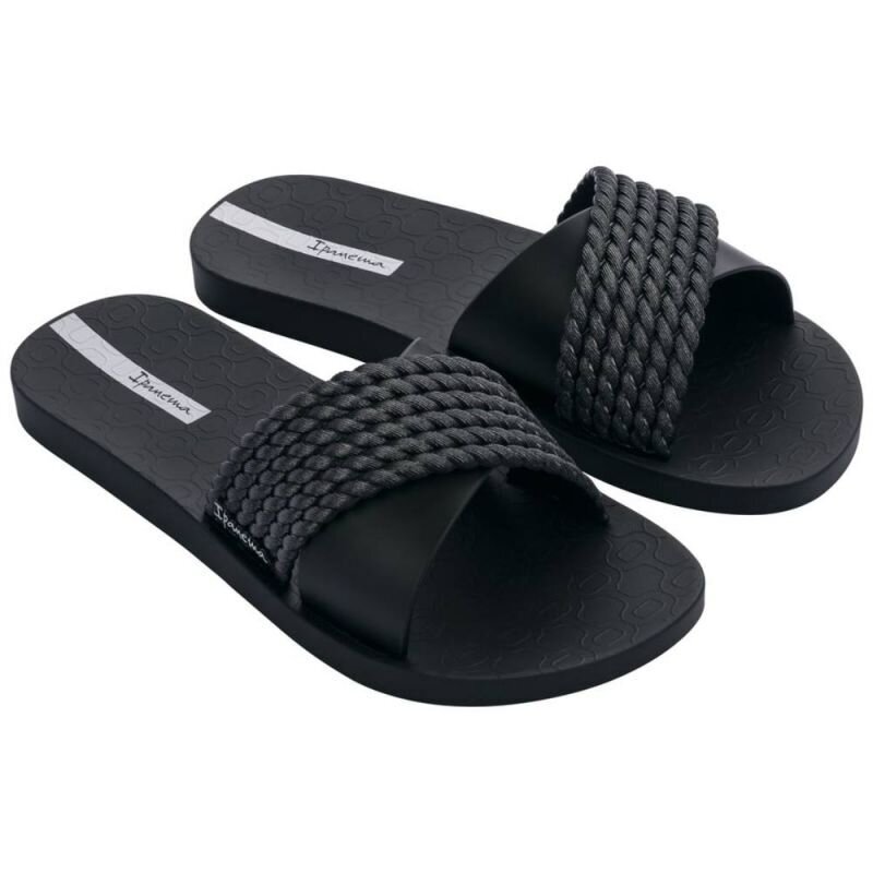 Šlepetės moterims Ipanema Street II Fem Slippers W SW975586.2679, juodos цена и информация | Šlepetės moterims | pigu.lt