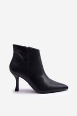 Aulinukai moterims Merisa BSB26979, juodi kaina ir informacija | Aulinukai, ilgaauliai batai moterims | pigu.lt