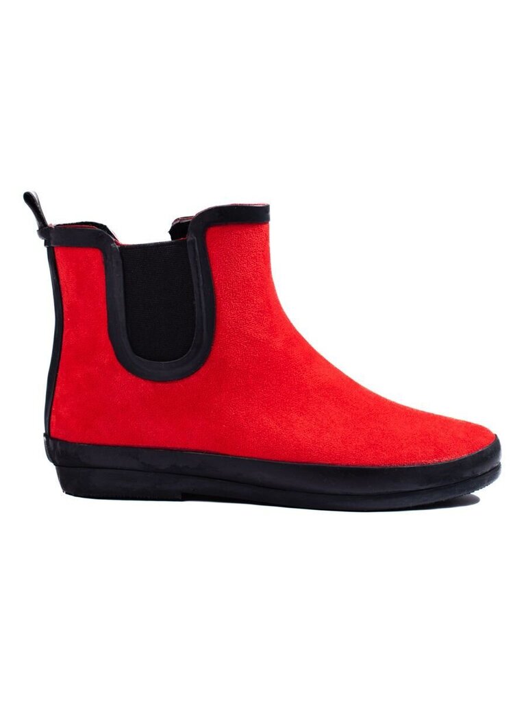 Guminiai batai moterims W.Potocki POL82700.2683, raudoni цена и информация | Guminiai batai moterims | pigu.lt