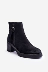 Aulinukai moterims BSB271552681, juodi kaina ir informacija | Aulinukai, ilgaauliai batai moterims | pigu.lt