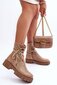Auliniai batai moterims Lineanor BSB27166.2681, smėlio spalvos цена и информация | Aulinukai, ilgaauliai batai moterims | pigu.lt